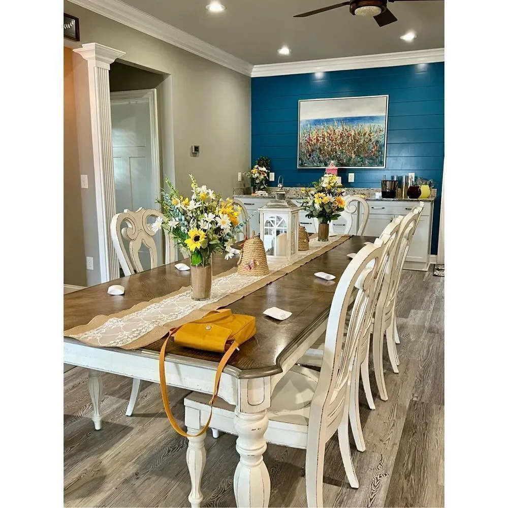 Sunflower Daisy Eucalyptus Floral Arrangement Baby Wedding Birthday Reunion FL5‎